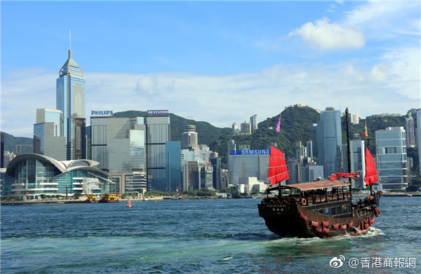 东方魅力与现代风采交汇的香港大都市